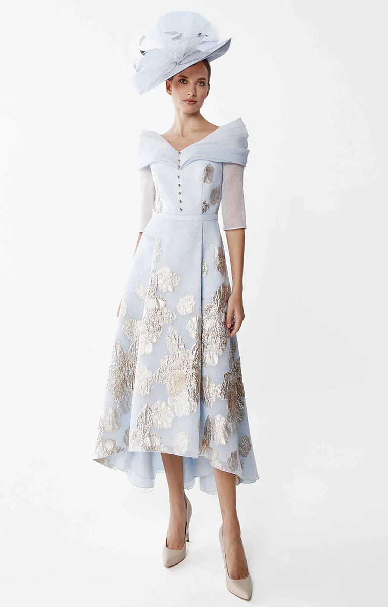 gabriela sanchez blue dress Gabriela Sanchez 5401 Cobalt  Sean Rayment