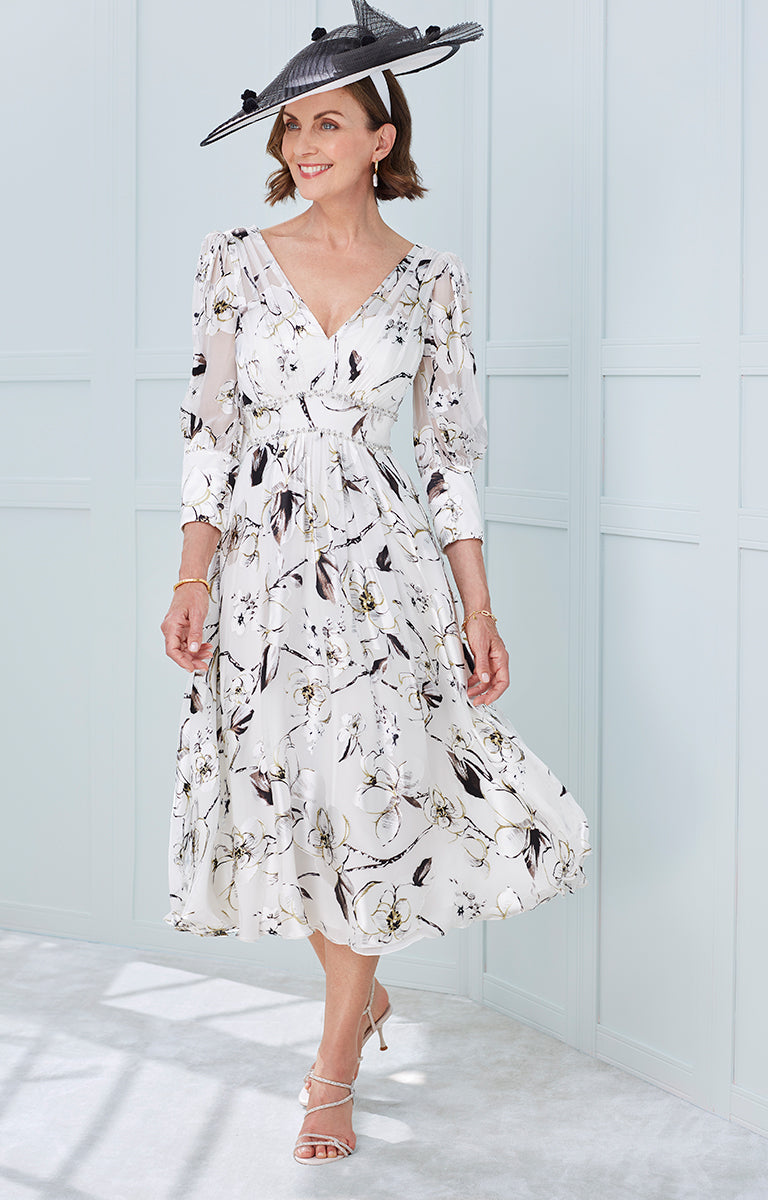 John Charles 29023 - Monochrome Floral