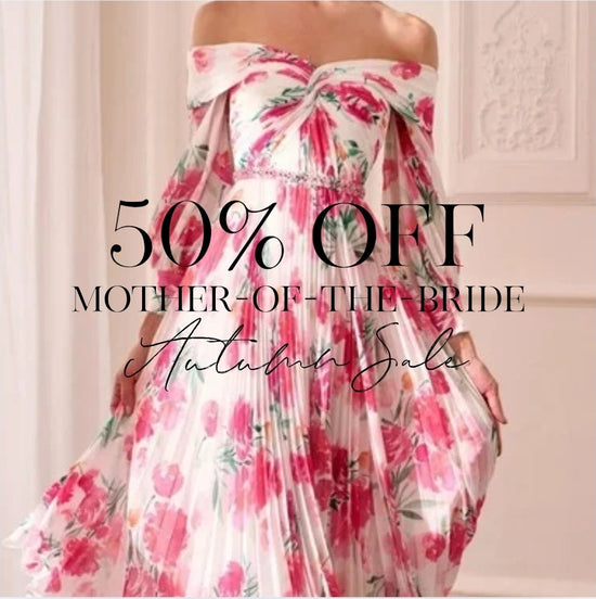 50% Off at All About Mum Boutique – Perfect Looks for Mothers of the Bride & Groom!