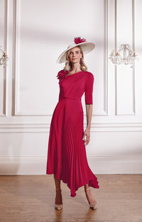 John Charles 66684 - Ruby Pink Dress
