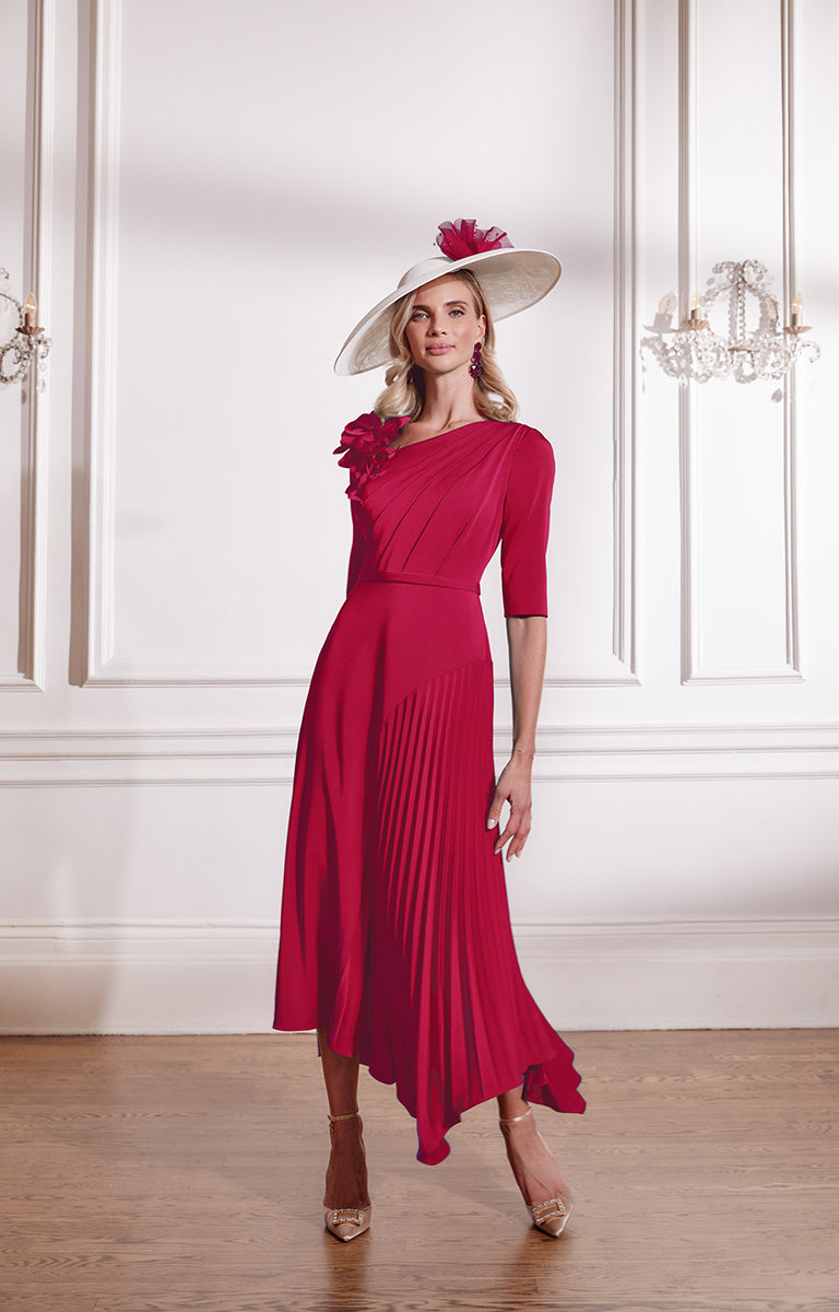 John Charles 66684 Ruby Pink Dress – All About Mum